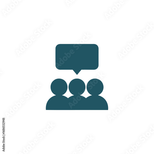 Teamwork Loud Announce & Discussion - Live Conference Clip Art for Collaboration & Strategy Speak Expertise, Information, Advice, Networking