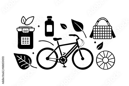Ecofriendly transportation and sustainable lifestyle