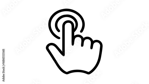 hand sign icon