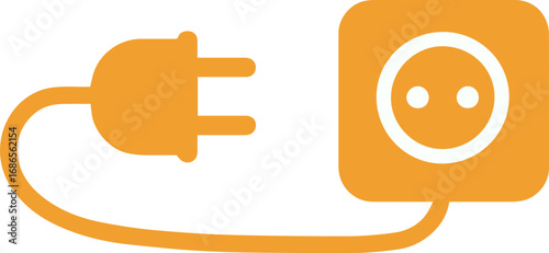 Electric Plug Connection Icon