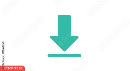 Download Arrow Icon Vector Illustration.