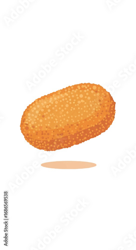 Golden Brown Hash Brown Patty.