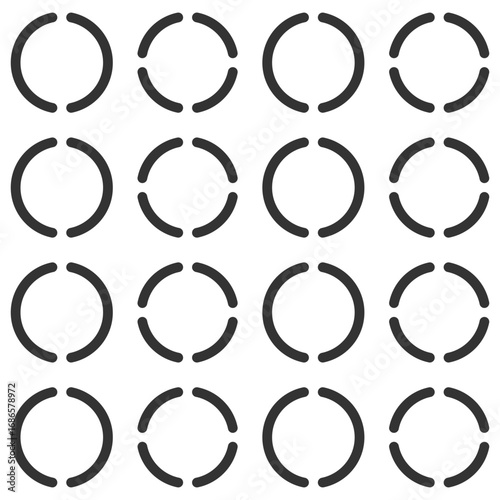 Heterogeneous Outline Icon