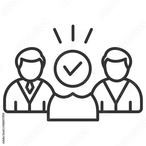 Diversity Outline Icon
