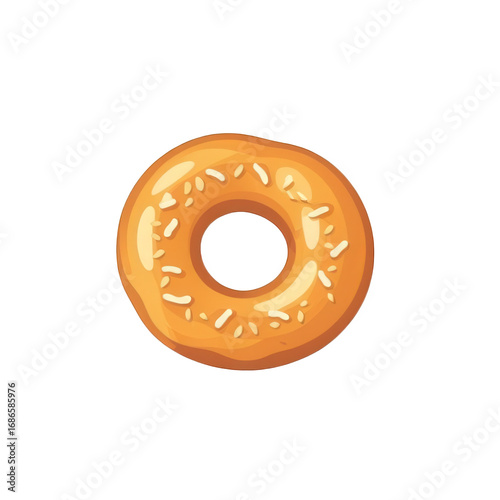 Delicious fresh Montreal bagel