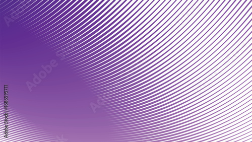 Purple Stripes Curve Line Abstract Background Modern Geometric Pattern Minimal Vector Design