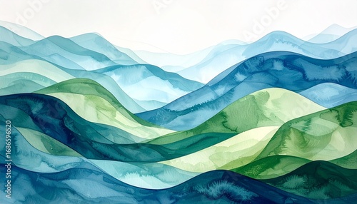 Tranquil Abstract Nature Background