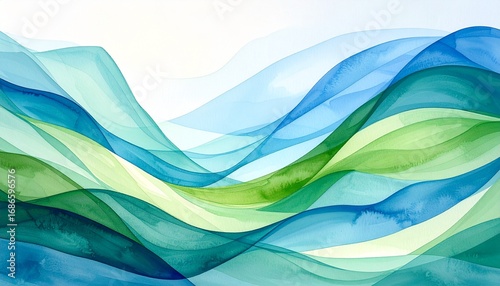 Tranquil Abstract Nature Background