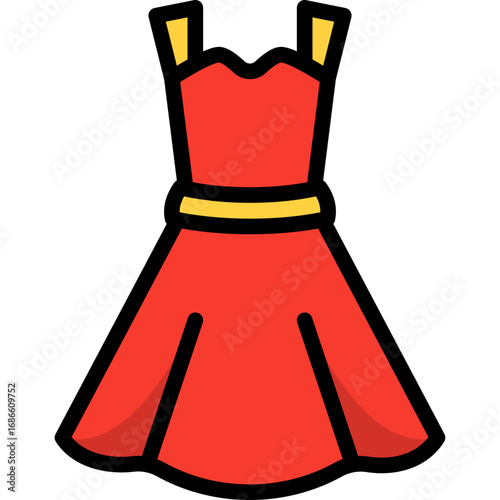 Christmas card elements,Christmas trees, gifts ,ico,red dress with a red ribbon