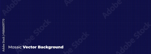 Dark blue background with vertical line pattern for corporate branding, fintech, blockchain, cyber security, startup pitch decks, business presentation, modern innovation project. Vector illustration
