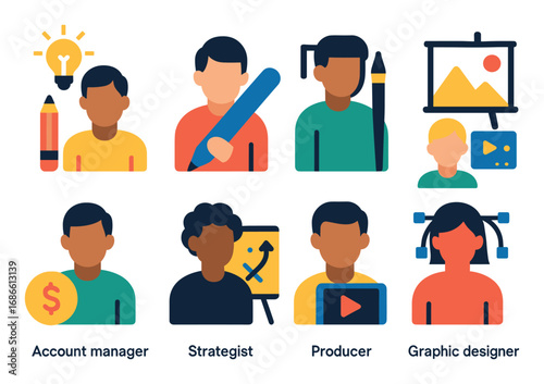 Advertising Roles Icons