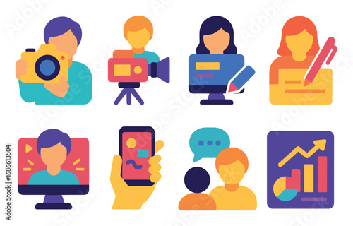 Blogger Activity Icons