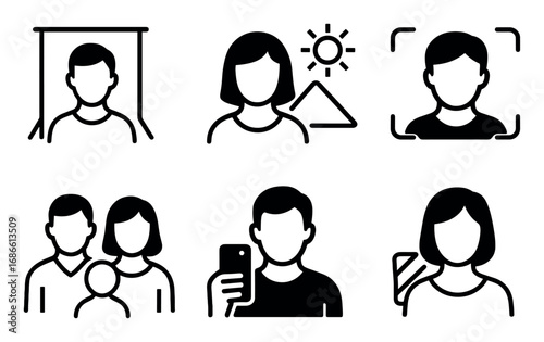Portrait Photography Icons