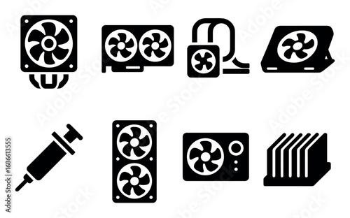 Cooling Component Icons