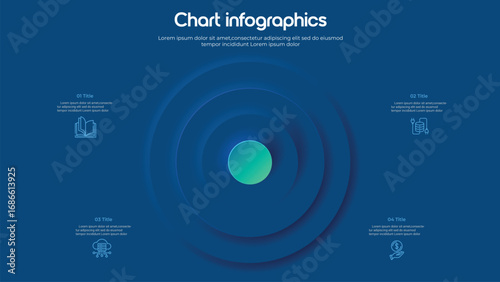 vector illustration of a blue background