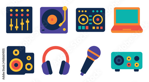 DJ Setup Icons