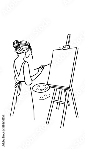 Artist Painting