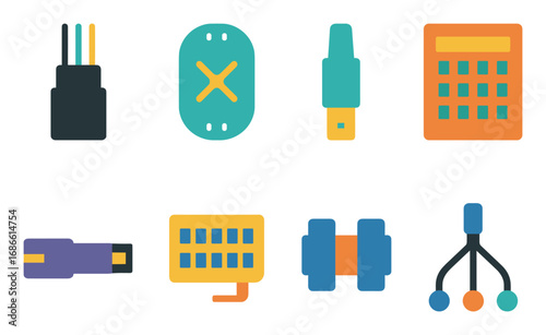 Fiber Optic Icons