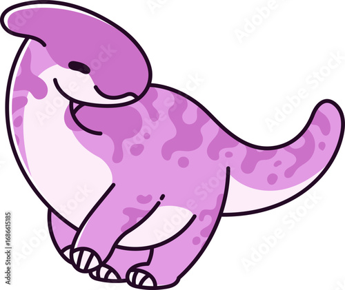 Cute Parasaurolophus