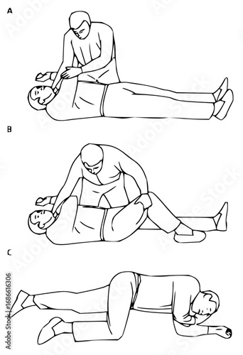 Expert demonstrates vital patient recovery position steps for immediate safety and care