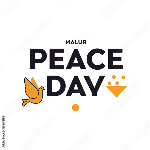 Malur Peace Day Celebration Graphic.