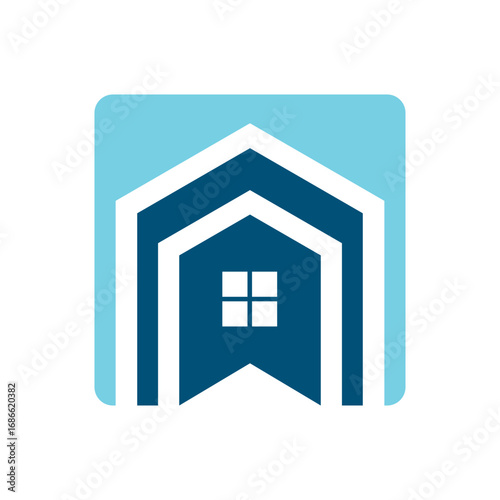 simple and elegant housing logo design