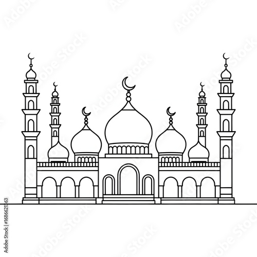 mosque in Bangladesh 