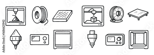 3D Printing Icons