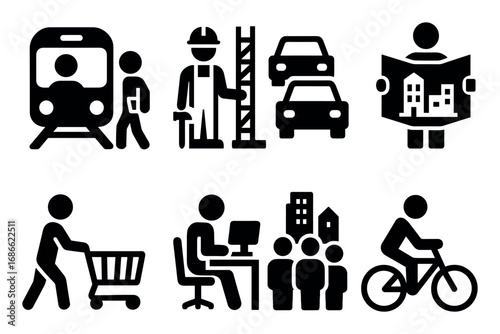 Urban Activities Icons