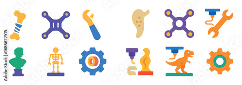 3D Printing Icons
