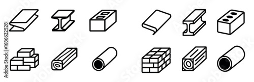 Industrial Material Icons