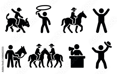 Rodeo Icon Set