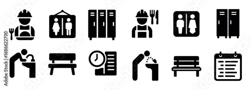 Industrial Icons Grid