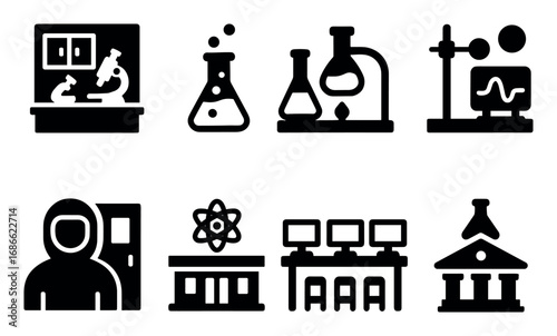 Science Lab Icons