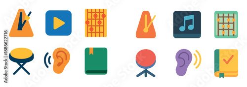 Guitar Practice Icons