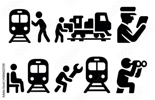 Train Activity Icons