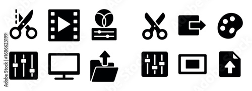 Film Editing Icons