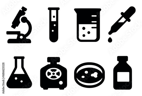 Science Lab Icons