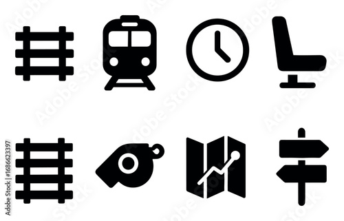 Train Icon Set