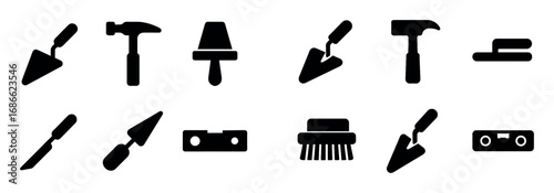 Masonry Tool Icons