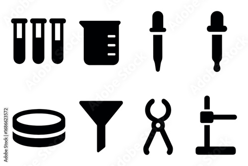 Lab Equipment Icons