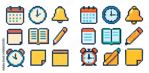 Colorful Planning Icons