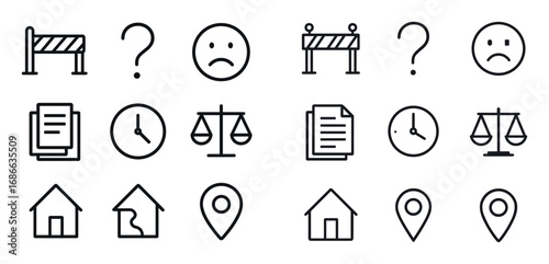Minimalist Icons Grid