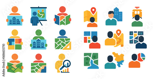 Urban Planning Icons