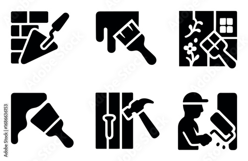 Finishing Works Icons