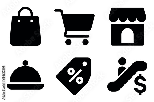 Shopping Mall Icons