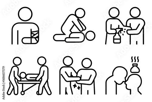 First Aid Icon Grid