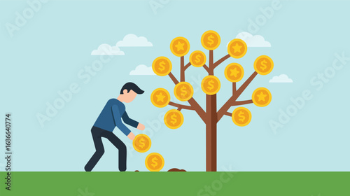 Money Tree Harvesting