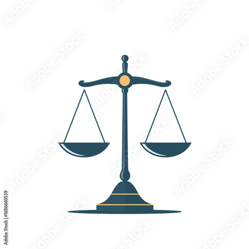 Icon Of A Scale Balance Symbol