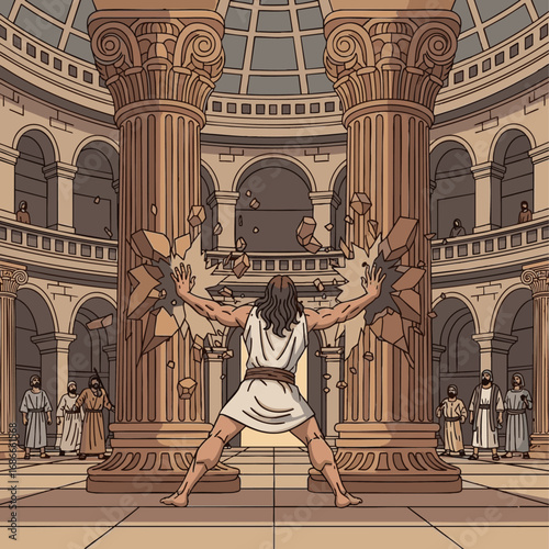 The Story Of Samson, bible story , Jesus, God